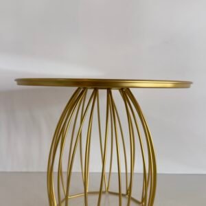 spider leg golden cake stand