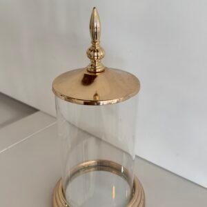 candlestick shape candy jar